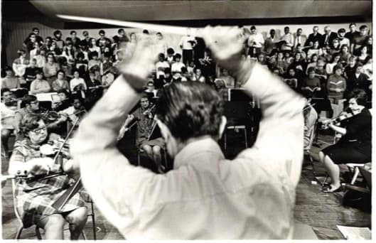 Albert Chaffoo, first Music Director of the Salisbury Symphony